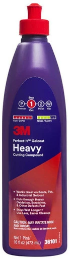 3M Company 3M Perfect-It Gelcoat Heavy Cutting Compound 3 3M Company 3M Perfect-It Gelcoat Heavy Cutting Compound