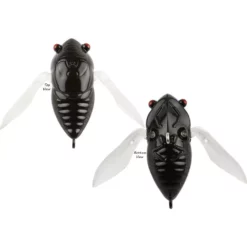 Atomic Hardz Cicada 35mm Surface Lures -Fishing Sales 2023 Atomic Hardz Cicada Midnight Black Freddys 216bab62 e609 4303 815a b0a2c443c393