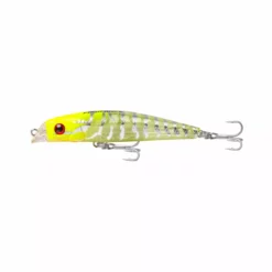 Samaki Fish Craft Ripper 95mm Lures -Fishing Sales 2023 Fishcraft Ripper 95 Chartreuse UV Tiger