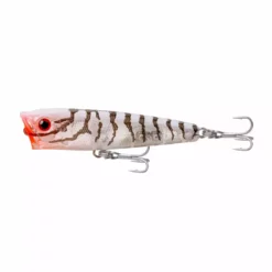Samaki Fish Craft Snoop Pop Surface Lures -Fishing Sales 2023 Fishcraft Snoop Pop 65 Clear Tiger