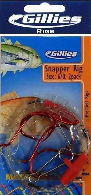 Gillies Snapper Rigs 3 Gillies Snapper Rigs
