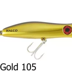 Halco Roosta Popper Surface Lures -Fishing Sales 2023 Halco Roosta Popper 105 Chrome Gold Freddys 910d80b6 220a 4632 9bda 0878cc16a931