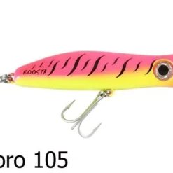 Halco Roosta Popper Surface Lures -Fishing Sales 2023 Halco Roosta Popper 105 Pink Fluoro Freddys f5187648 636f 44f3 b92a 4aefd3e93147