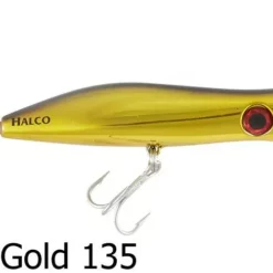 Halco Roosta Popper Surface Lures -Fishing Sales 2023 Halco Roosta Popper 135 Chrome Gold Freddys 7d430844 44ad 40b8 9524 03e1c1182780