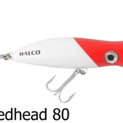 Halco Roosta Popper Surface Lures -Fishing Sales 2023 Halco Roosta Popper 80 White Redhead Freddys 74f36829 bafc 48ca abce b1befed9b0be