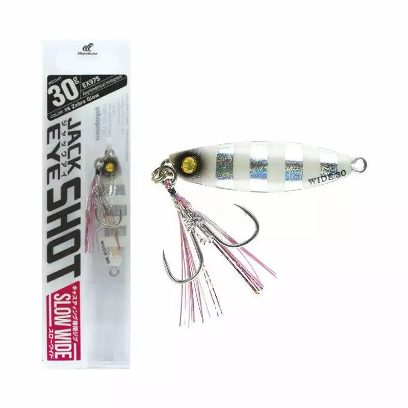 Hayabusa Jack Eye Shot Slow Wide Micro Jig Lures 3 Hayabusa Jack Eye Shot Slow Wide Micro Jig Lures