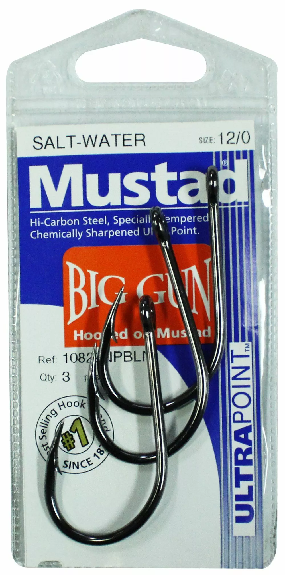 Mustad Big Gun 10829NPBLN Pre Pack Hooks 5 Mustad Big Gun 10829NPBLN Pre Pack Hooks - Image 3