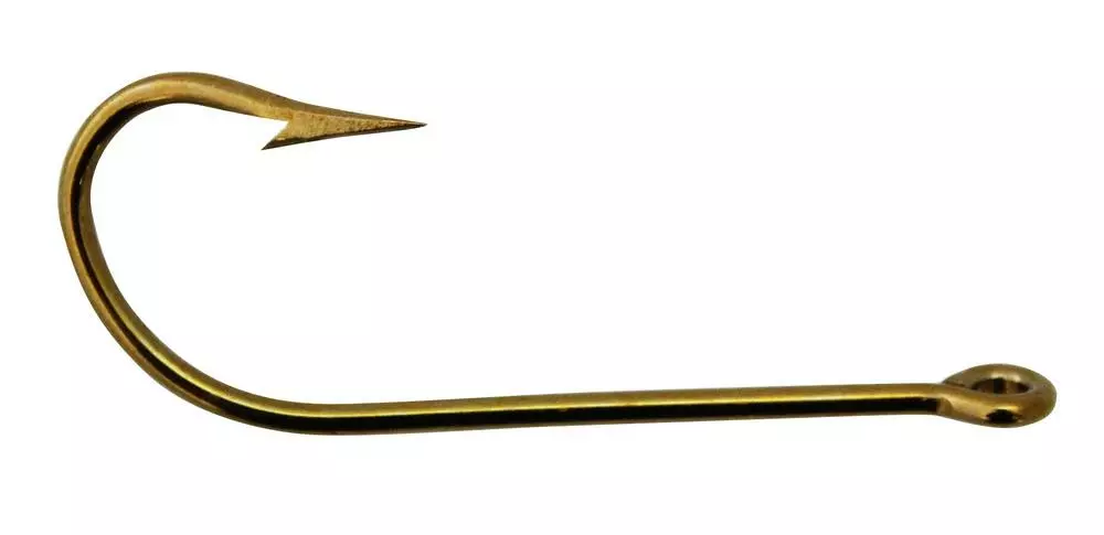 Mustad Kirby Bronzed 2X 4190 Box Hooks 3 Mustad Kirby Bronzed 2X 4190 Box Hooks