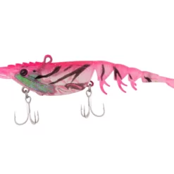 Samaki Live Shrimp 89mm Soft Plastic Lures -Fishing Sales 2023 PinkShrimp