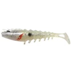 Shimano Squidgy Prawn Paddle Tail Soft Plastic Lures -Fishing Sales 2023 SQUIDGIES PADDLE WHITE BAIT