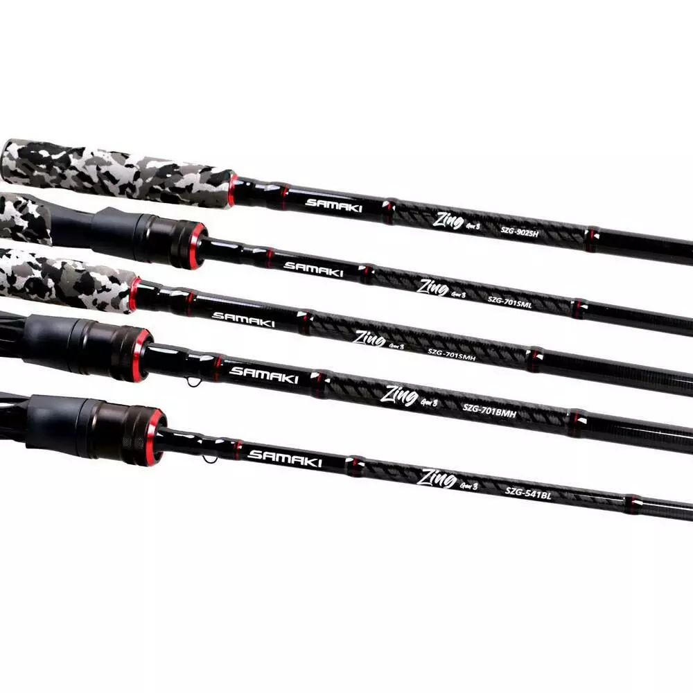 Samaki 2021 Zing G3 Travel Graphite Rods 3 Samaki 2021 Zing G3 Travel Graphite Rods