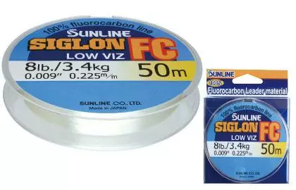 Sunline FC50 Fluorocarbon Leader 3 Sunline FC50 Fluorocarbon Leader