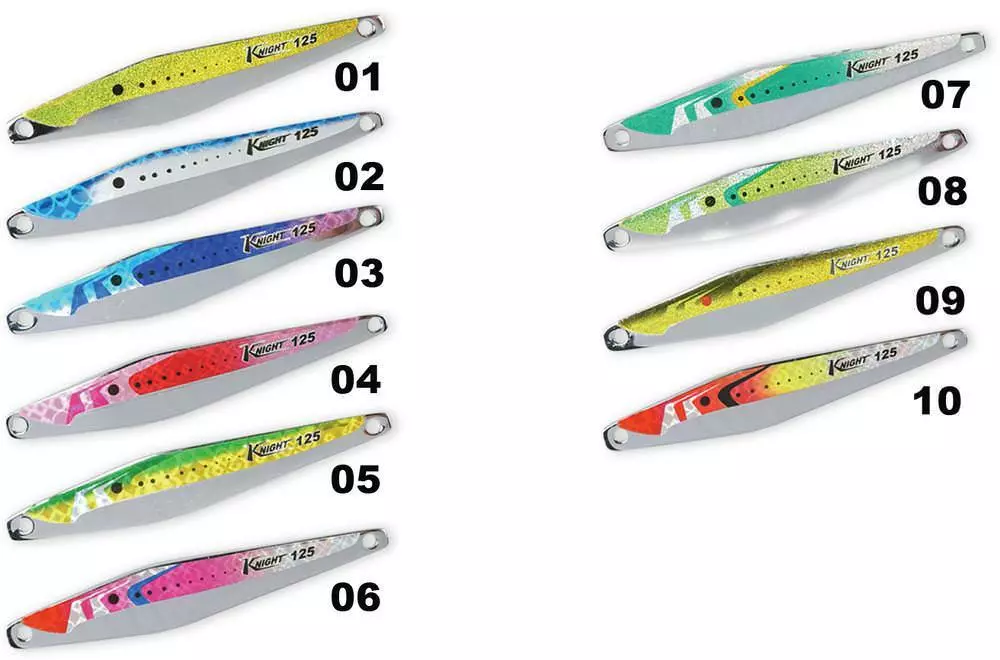 Surecatch Knight Spinning Metal Lures 3 Surecatch Knight Spinning Metal Lures