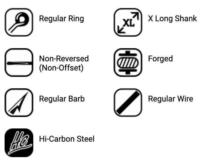 VMC 9255PS Oshaugnessy Hooks 4 VMC 9255PS Oshaugnessy Hooks - Image 2