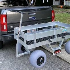 Alumacart Big Kahuna Beach Wagon W/UV Decking -Fishing Sales 2023 alumacart alum315 big kahuna beach wagon w uv decking 51793.1665199054