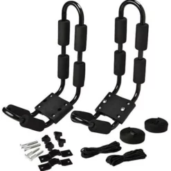 Attwood 11441-4 Kayak Roof Rack J-Style Carrier Kit