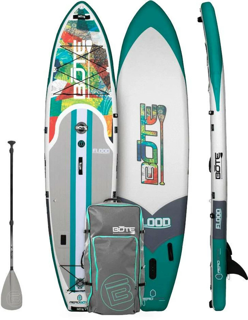 BOTE Flood Aero Inflatable Paddle Board - 11 Ft. 4 BOTE Flood Aero Inflatable Paddle Board - 11 Ft. - Image 2