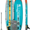 BOTE Flood Aero Inflatable Paddle Board - 11 Ft. -Fishing Sales 2023 bote flood aero inflatable paddle board 11 ft 30601.1651423733
