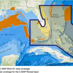 C-MAP Reveal - Florida & The Bahamas -Fishing Sales 2023 c map m na y643 ms reveal 35167.1651266417