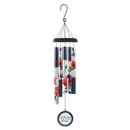 Carson Home Accents Picturesque Chime - Welcome 3 Carson Home Accents Picturesque Chime - Welcome