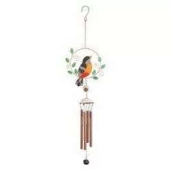 Carson Home Accents Wireworks Chime - Robin