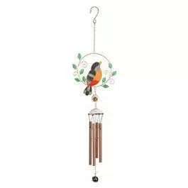 Carson Home Accents Wireworks Chime - Robin 3 Carson Home Accents Wireworks Chime - Robin