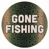 Carson Home Accents Carson Gone Fishing Car Coaster -Fishing Sales 2023 chacoasterfishing