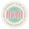 Carson Home Accents Mom Blessed Car Coaster -Fishing Sales 2023 chamomblessed