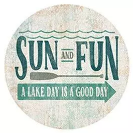 Carson Home Accents Sun And Fun Car Coaster 3 Carson Home Accents Sun And Fun Car Coaster