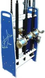 Deep Blue FS-18 Engraved Rod Rack 3 Deep Blue FS-18 Engraved Rod Rack
