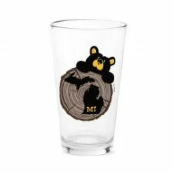 Demdaco Bearfoots Pint Glass