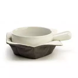 Demdaco Soup Bowl & Holder - At The Lake 2 Demdaco Soup Bowl & Holder - At The Lake