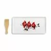 Demdaco Three Cardinals Appetizer Tray With Spatula -Fishing Sales 2023 demthreecardap