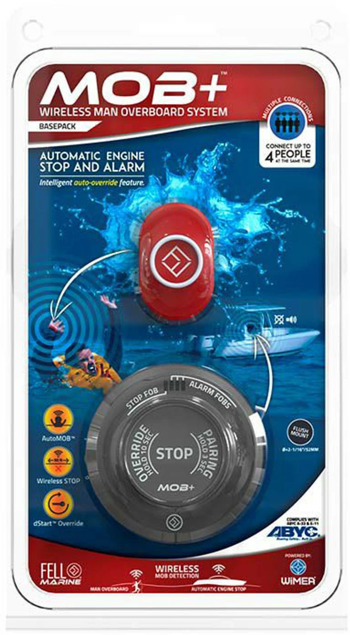 FELL Marine MOB+ Wireless Kill Switch Basepack 5 FELL Marine MOB+ Wireless Kill Switch Basepack - Image 3