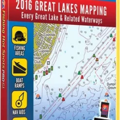 Fishing Hot Spots E226 PRO GL Digital Map - 2016 Great Lakes Mapping