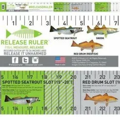Florida Inshore Slam Release Ruler Decal