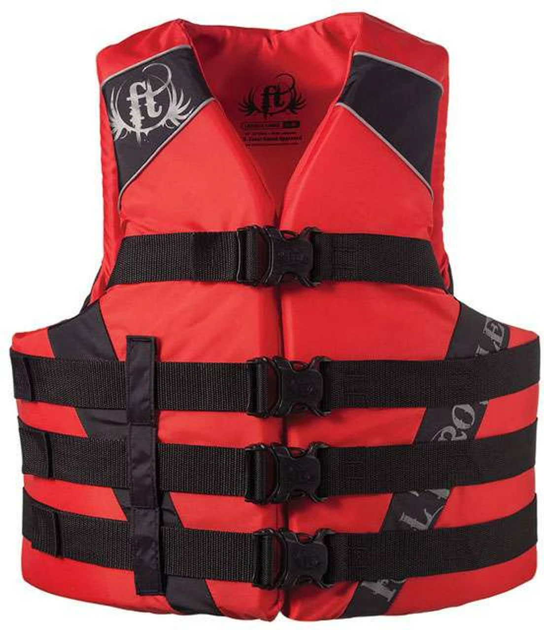 Full Throttle 1122 Adult Dual-Sized Nylon Water Sports Vests 4 Full Throttle 1122 Adult Dual-Sized Nylon Water Sports Vests - Image 2
