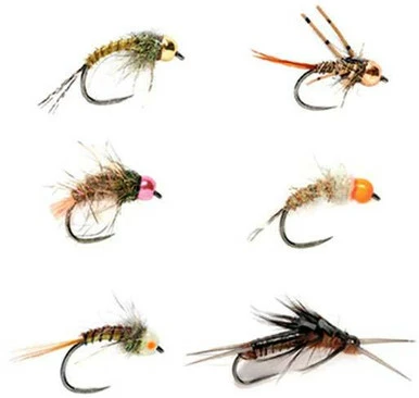 Fulling Mill Barbless Nymph Selection 3 Fulling Mill Barbless Nymph Selection