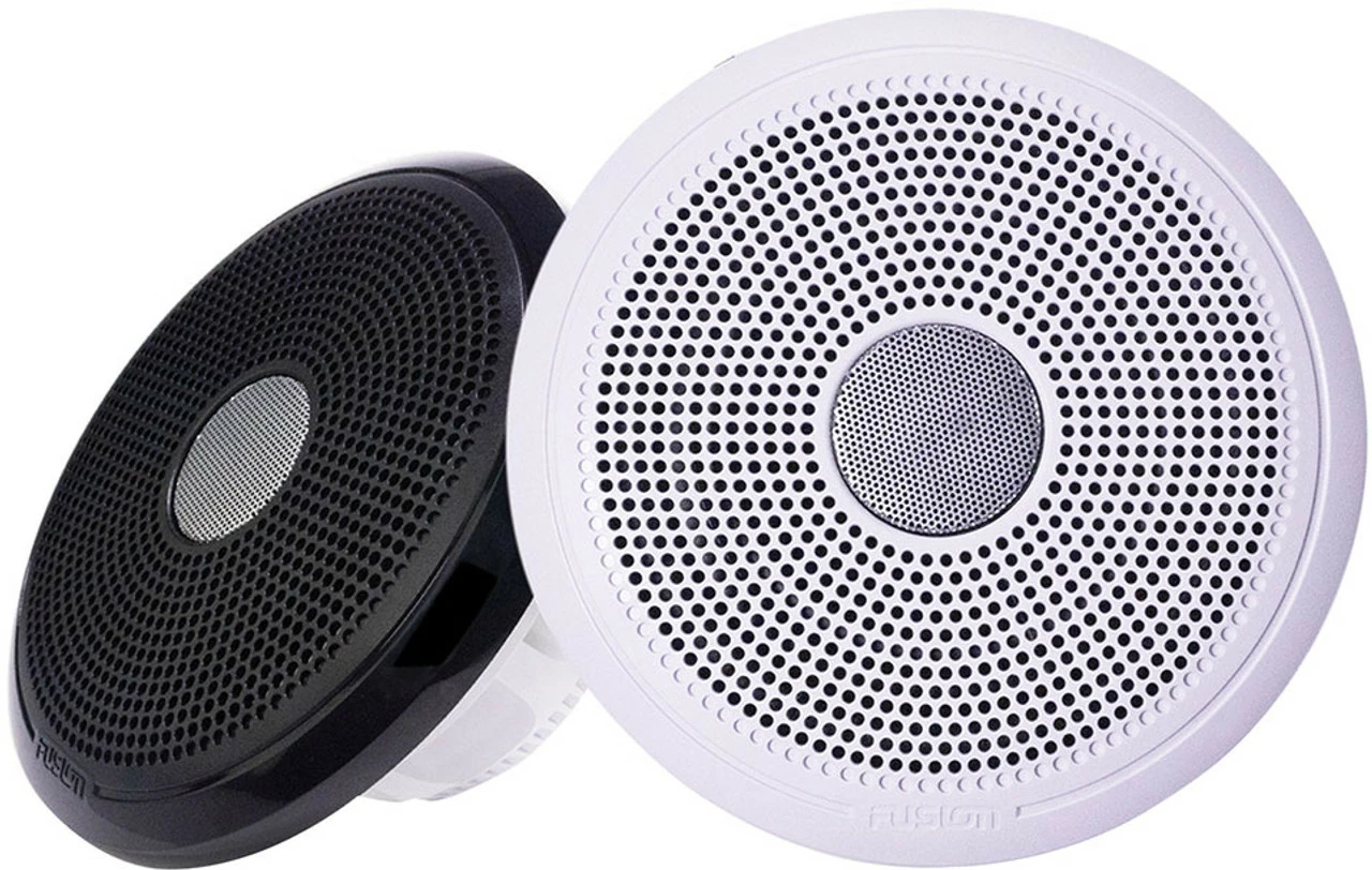Fusion XS Series 4in 120W Classic Speakers - White & Black Grills 3 Fusion XS Series 4in 120W Classic Speakers - White & Black Grills