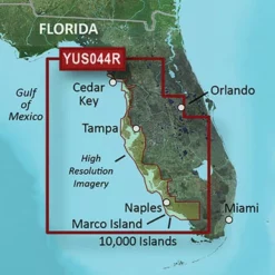 Garmin BlueChart G2 HD Florida Gulf Coast SD Card