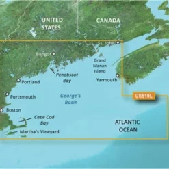 Garmin VUS510L BlueChart G3 Vision HD - St. John To Cape Cod