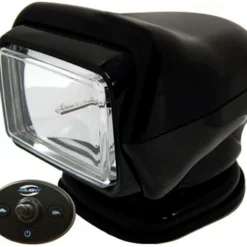 Golight HID Stryker Searchlight W/ Wired Dash Remote - Permanent Mount