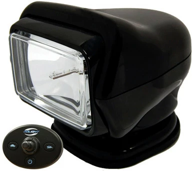 Golight HID Stryker Searchlight W/ Wired Dash Remote - Permanent Mount 3 Golight HID Stryker Searchlight W/ Wired Dash Remote - Permanent Mount