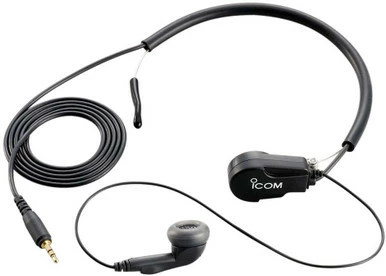 Icom HS97 Earphone W/ Throat Mic Headset F/ M72 M88 & GM1600 3 Icom HS97 Earphone W/ Throat Mic Headset F/ M72 M88 & GM1600