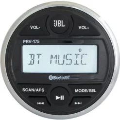 JBL PRV175 Gauge Style AM/FM/USB/Bluetooth Stereo