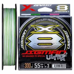 YGK X Braid Jigman Ultra2 X8 Braid 300m Rolls