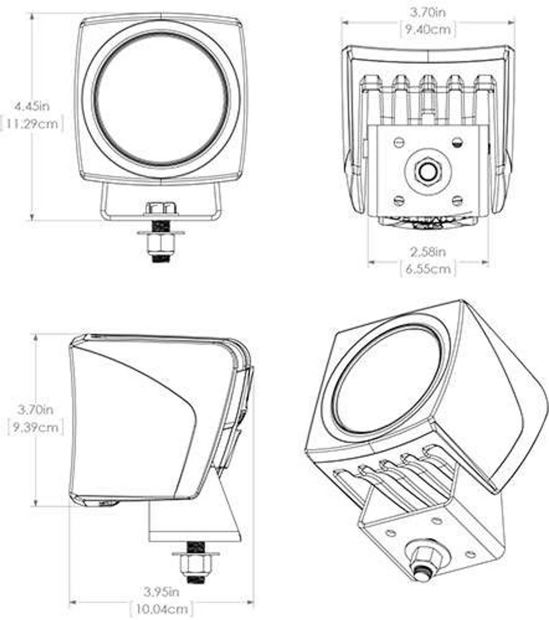 Lumitec Cayman Spot/Flood Light 4 Lumitec Cayman Spot/Flood Light - Image 2