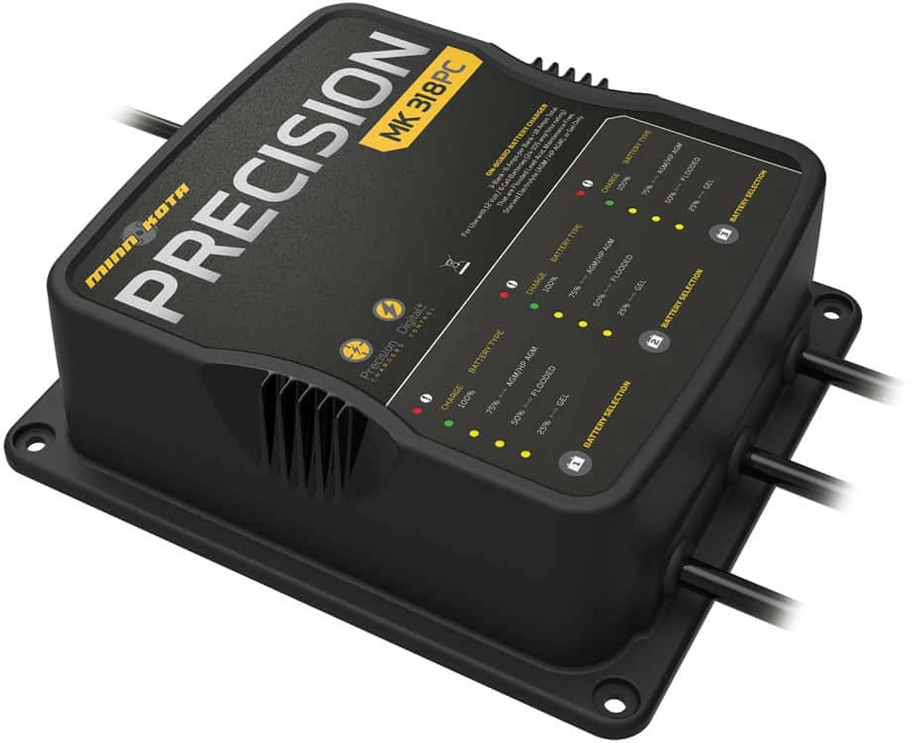 Minn Kota 1833180 MK318PC 3 Bank X 6 Amp Precision Charger 3 Minn Kota 1833180 MK318PC 3 Bank X 6 Amp Precision Charger