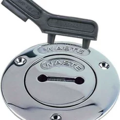 Perko 0524DP0CHR Waste Deck Plate W/ Key