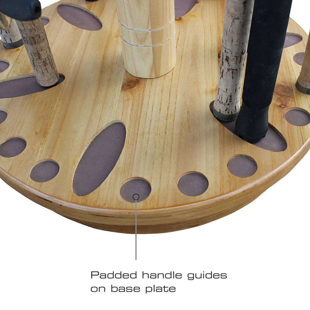 Rush Creek Creations Round 30 Fishing Rod Rack 7 Rush Creek Creations Round 30 Fishing Rod Rack - Image 5
